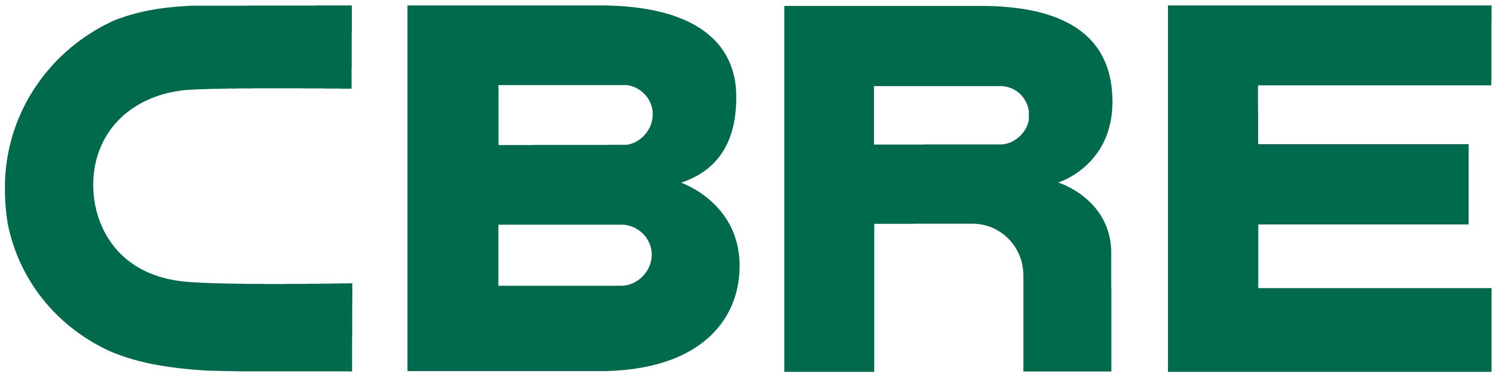 C B R E Logo